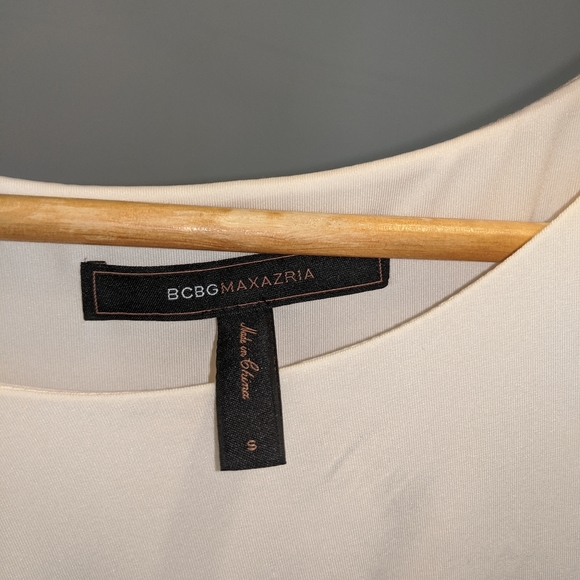 BCBG Venus Coctail Dress. Off white. - Picture 3 of 6